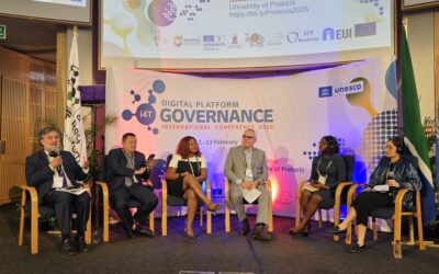 Presidente PRAI participa en Conferencia Internacional sobre Gobernanza de las Plataformas Digitales 2026 en Pretoria